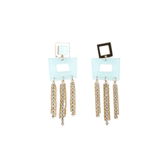 Cristal Square Earrings - Sadr Botein