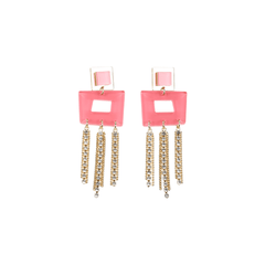 Cristal Square Earrings - Sadr Botein