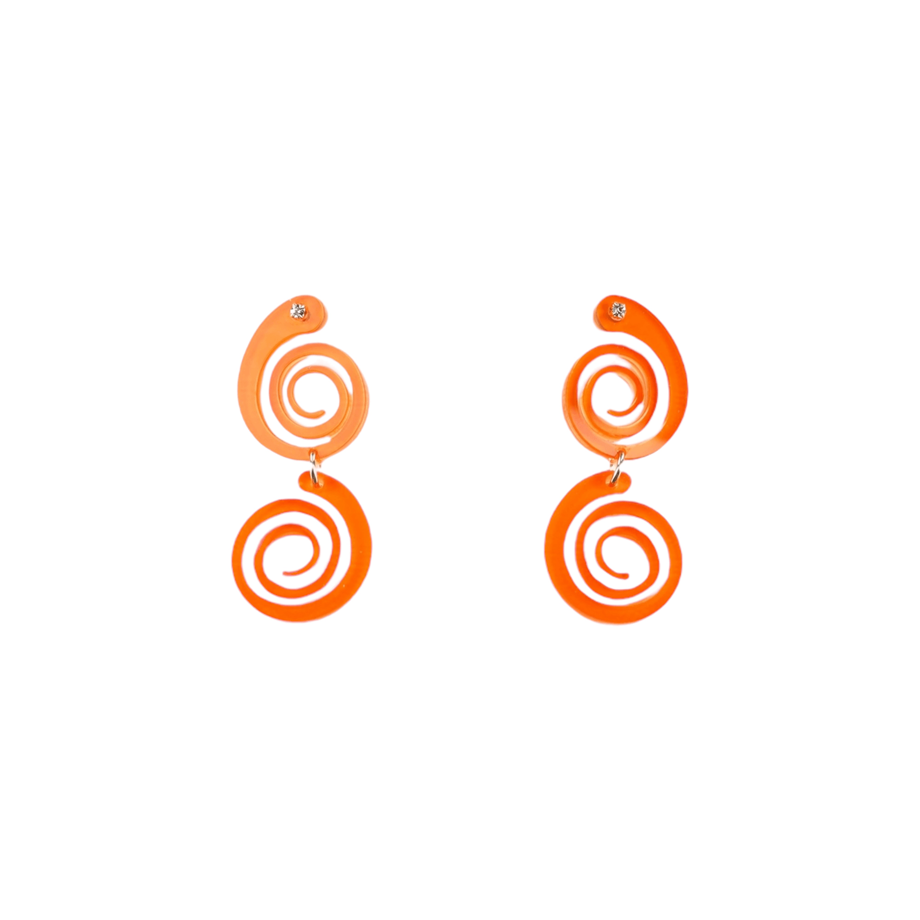 Spiral Earrings Double - Sadr Botein