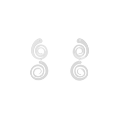 Spiral Earrings Double - Sadr Botein