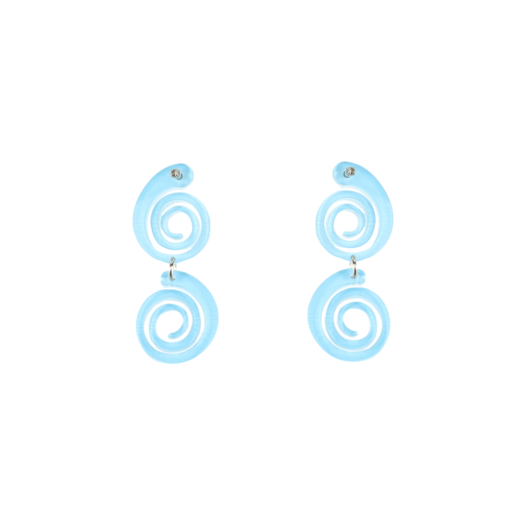 Spiral Earrings Double - Sadr Botein