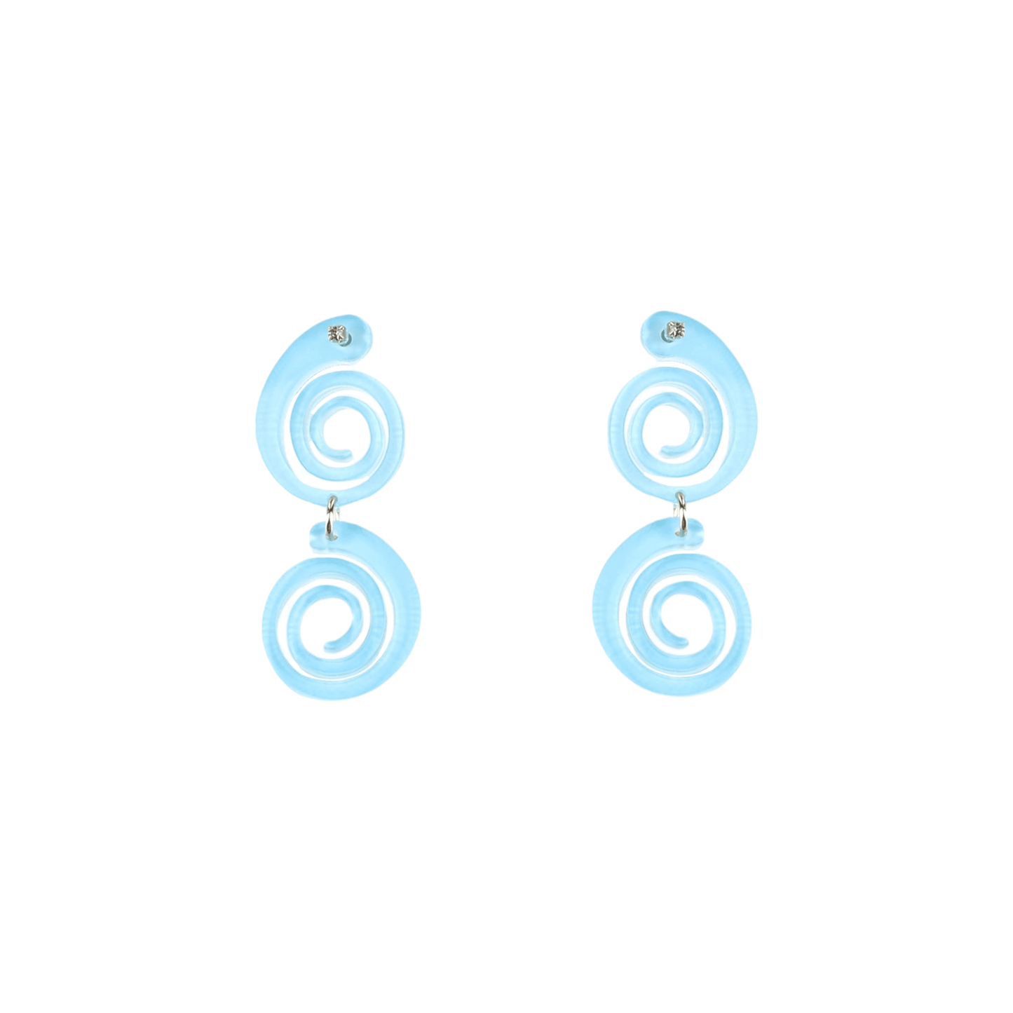 Spiral Earrings Double - Sadr Botein