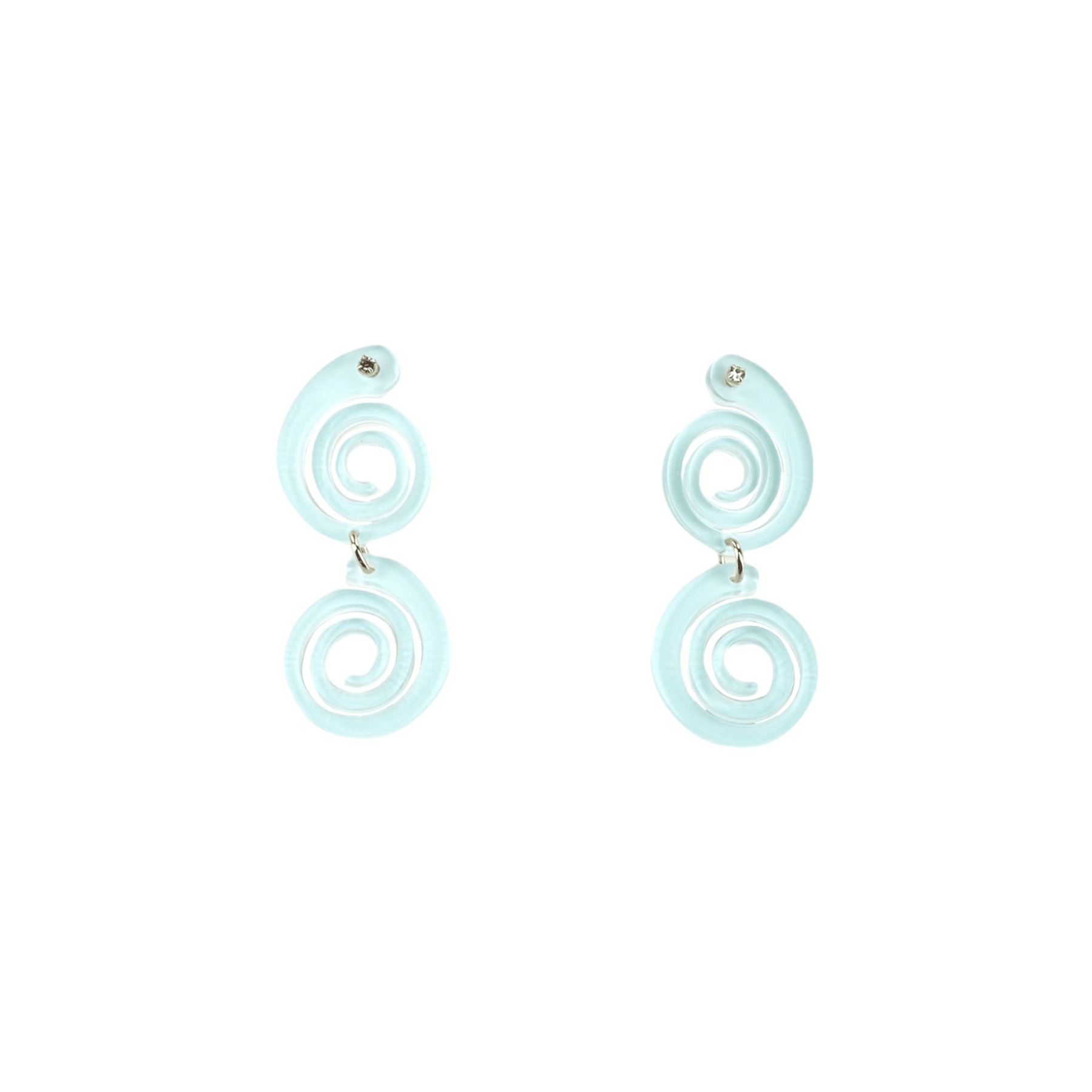 Spiral Earrings Double - Sadr Botein